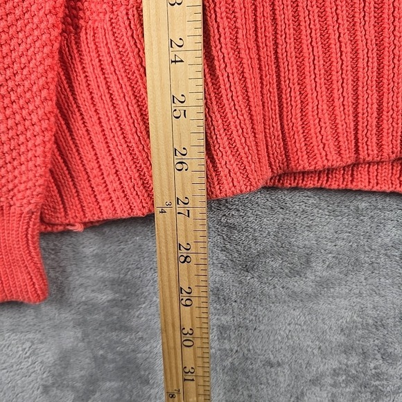 Lucky Brand Sweater Womens Size XL Pink Pullover Knit V-neck Long Sleeve NWT‎ - Picture 6 of 8